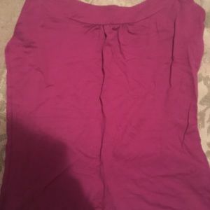 EUC Merona Burgundy Rose Pink Tank Top Size M